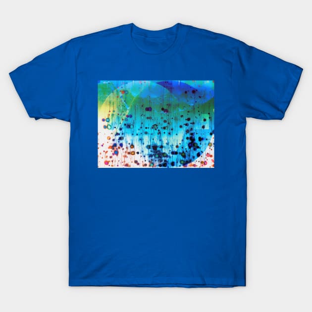 Cosmic Abstract T-Shirt by JimDeFazioPhotography